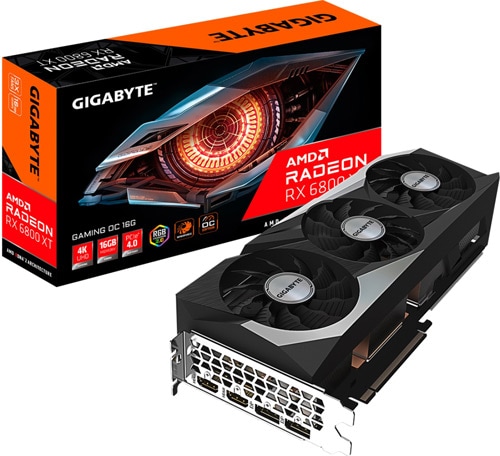 Gigabyte RX 6800 XT Gaming OC 16G GV-R68XTGAMING OC-16GD 256 Bit GDDR6 16 GB Ekran Kartı