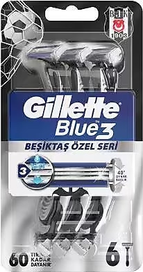 Gillette Blue 3 6'lı 3 Bıçaklı Tüm Cilt Tipleri İçin Kullan At Tıraş Bıçağı