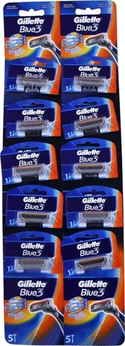 Gillette Blue3 Comfort Kartela 10'lu Tıraş Bıçağı