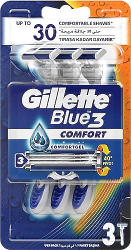 Gillette Blue3 Comfort Kullan At 3'lü Tıraş Bıçağı