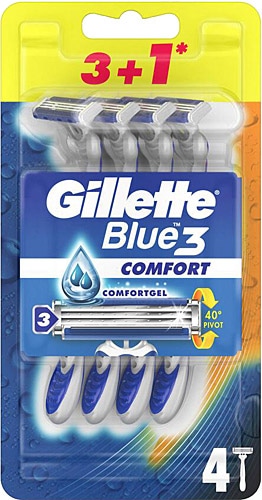 Gillette Blue3 Comfort Kullan At 4'lü Tıraş Bıçağı