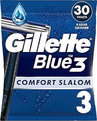 Gillette Blue3 Comfort Slalom 3'lü Tıraş Bıçağı