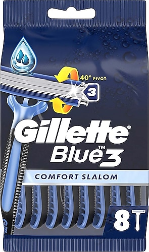 Gillette Blue3 Comfort Slalom Kullan At Tıraş Bıçağı 8'li