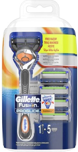 Gillette Fusion Proglide Flexball 5 Yedekli Tıraş Bıçağı