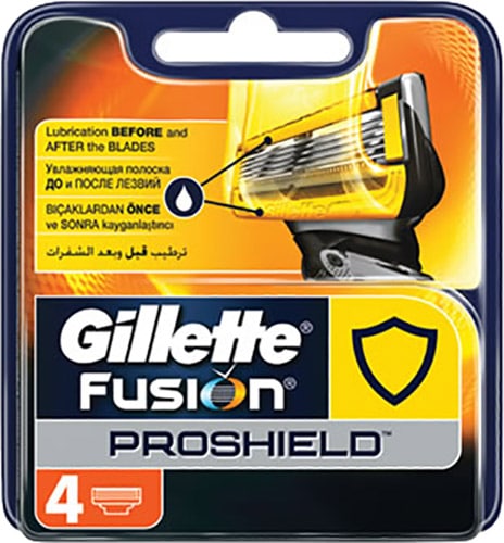 Gillette Fusion Proshield 4'lü Yedek Tıraş Bıçağı