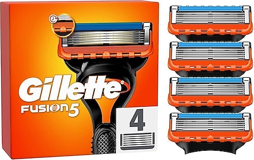 Gillette Fusion Yedek Tıraş Bıçağı 4 Adet