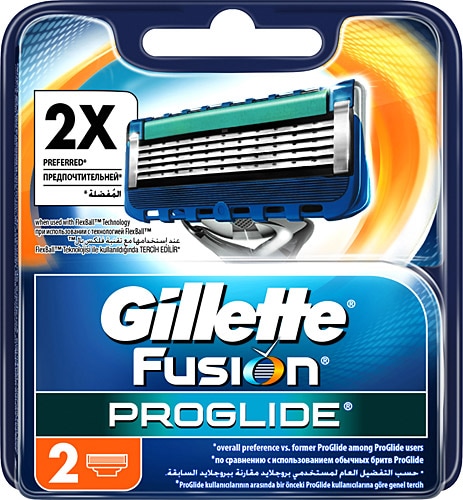 Gillette Fusion5 Proglide 2'li Yedek Tıraş Bıçağı