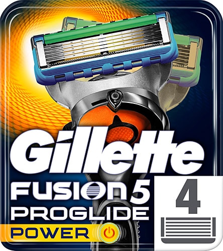 Gillette Fusion5 Proglide Power 4'lü Yedek Tıraş Bıçağı