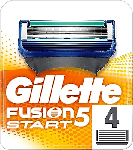 Gillette Fusion5 Start 4'lü Yedek Tıraş Bıçağı