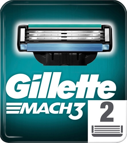 Gillette Mach3 2'li Yedek Tıraş Bıçağı