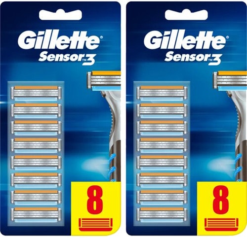 Gillette Sensor3 6'lı Yedek Tıraş Bıçağı