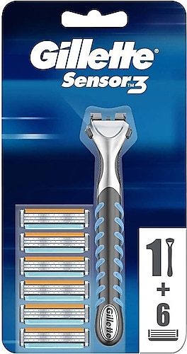 Gillette Sensor3 6 Yedekli Tıraş Bıçağı