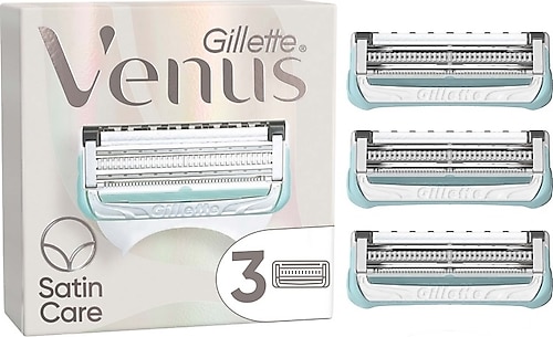 Gillette Venus Bikini Bölgesi 3'lü Yedek Tıraş Bıçağı