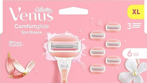 Gillette Venus Comfortglide Spa Breeze 6'lı Yedek Tıraş Bıçağı