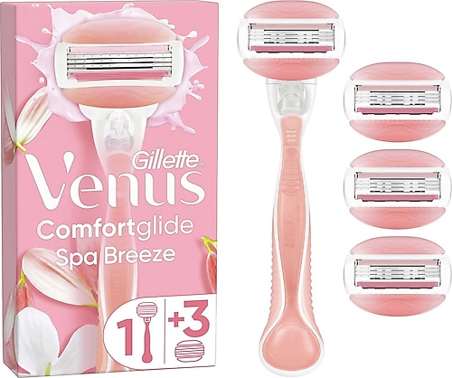 Gillette Venus Comfortglide Spa Breeze Kadın Tıraş Bıçağı + 4 Yedek Başlık