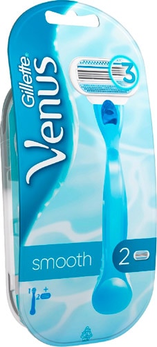 Gillette Venus Smooth 2 Yedekli Tıraş Makinesi