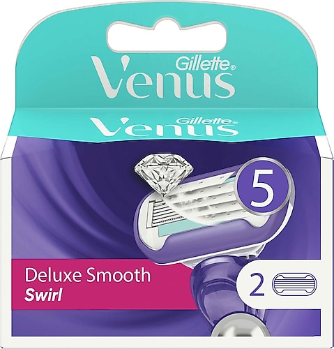 Gillette Venus Swirl Extra Smooth Kadın Yedek Tıraş Bıçağı 2'li