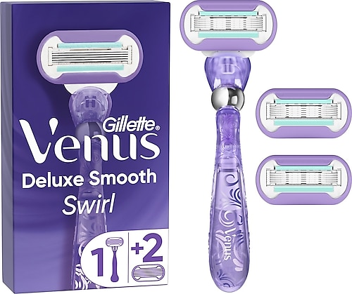 Gillette Venus Swirl Kadın 3 Yedekli Tıraş Bıçağı