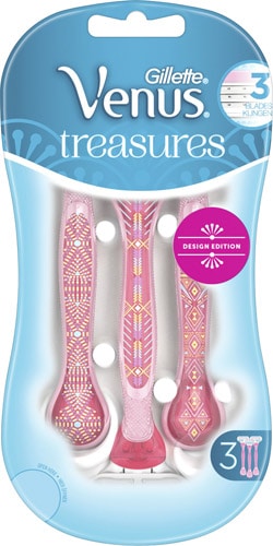Gillette Venus Treasures 3'lü Kadın Tıraş Makinesi