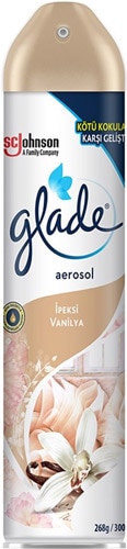Glade Aerosol İpeksi Vanilya 300 ml Oda Kokusu