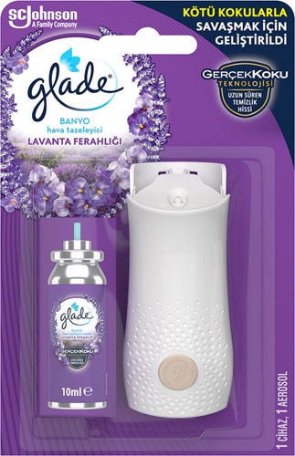 Glade Banyo Hava Tazeleyici Cihaz + Yedek 10 ml