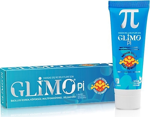 Glimo Pi Hassas Dişler için Probiyotikli Florürsüz Diş Macunu 75 ml