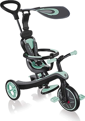 Globber Explorer 4 in 1 Mint Yeşil Bebek Bisikleti