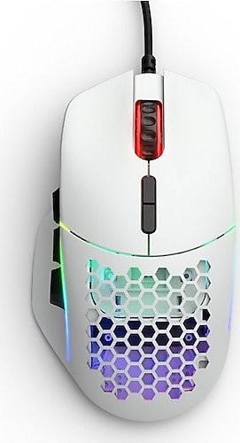 Glorious Model I GLO-MS-I-MW Beyaz RGB Ergonomik Optik Kablolu Oyuncu Mouse