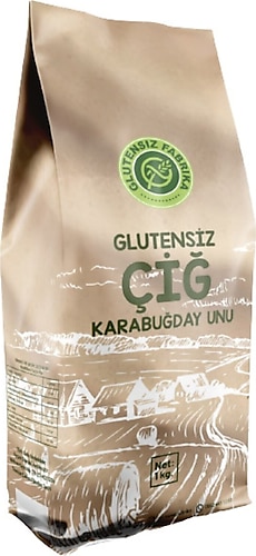 Glutensiz Fabrika 1 kg Greçka Çiğ Karabuğday Unu
