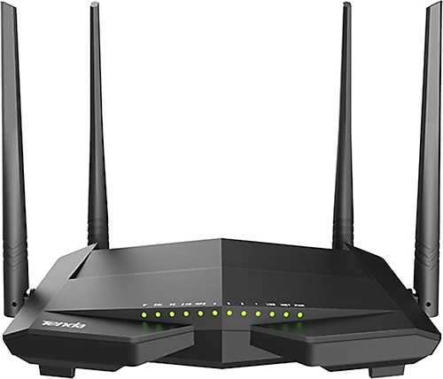 Go İthalat TENDA V12 AC1200 DUAL BAND 4XGIGABIT PORT 1200 MBPS VDSL MODEM (4776)