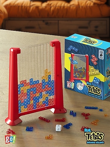 Go Toys Real Tetris Ekransız Aktivite Oyuncağı Eğitici Oyuncak