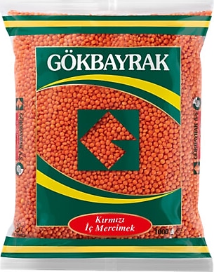 Gökbayrak Kırmızı Mercimek 1 kg