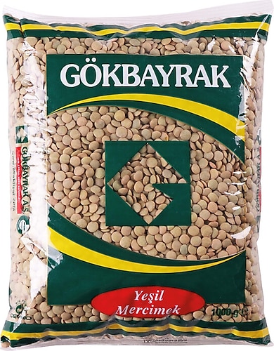 Gökbayrak Yeşil Mercimek 1 kg