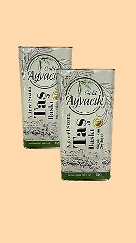 Gold Ayvacık Soğuk Sıkım Natürel Sızma Zeytinyağı 5 lt 2'li