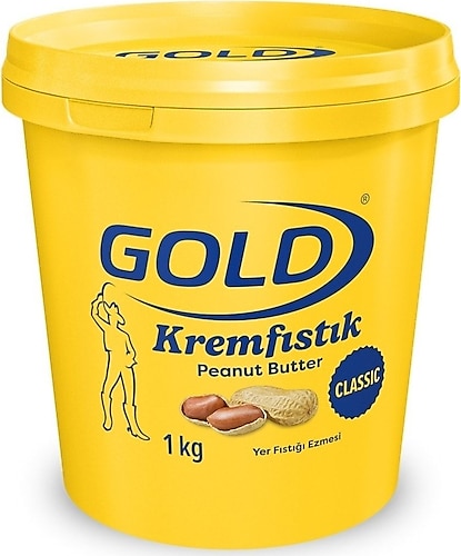 Gold Polmak Polmak Gold Krem Fıstık Yer Fıstığı Ezmesi 1 KG