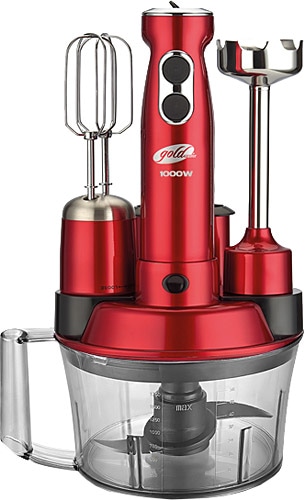 Goldmaster GM-7239K Elena Max Kırmızı 1000 W Mutfak Robotu