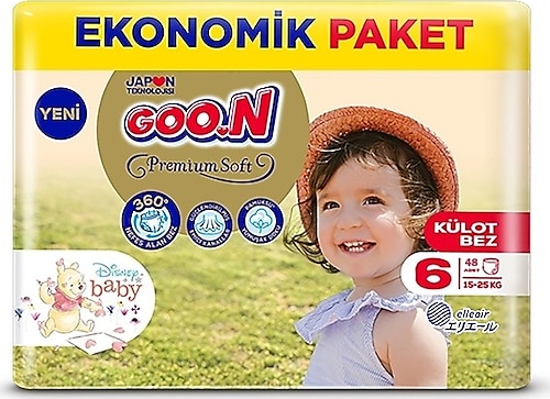 Goon Premium Soft 6 Numara 48'li Külot Bez