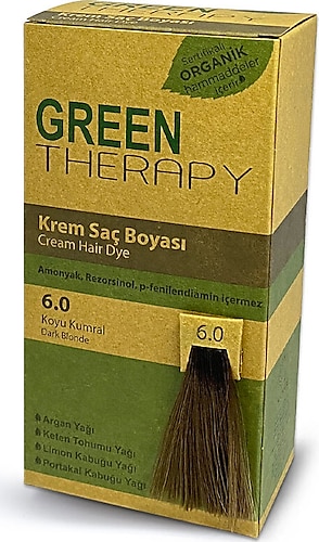 Green Therapy 6.0 Koyu Kumral Krem Saç Boyası