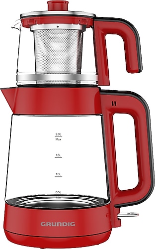 Grundig CM 4054 K New Line 1900 W Cam Demlikli Çay Makinesi