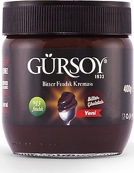 Gürsoy Bitter Çikolatalı Fındık Kreması 400 gr