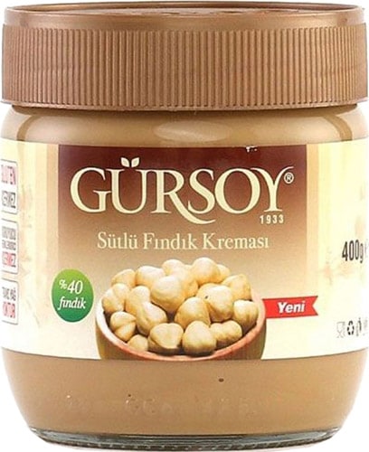 Gürsoy Sütlü Fındık Kreması 400 gr