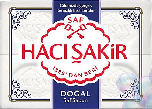 Hacı Şakir Doğal Saf 4x150 gr Kalıp Sabun