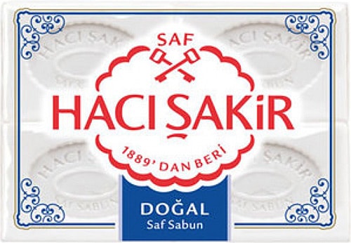 Hacı Şakir Doğal Saf 4x200 gr Kalıp Sabun