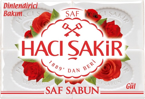 Hacı Şakir Gül 4x150 gr Kalıp Sabun