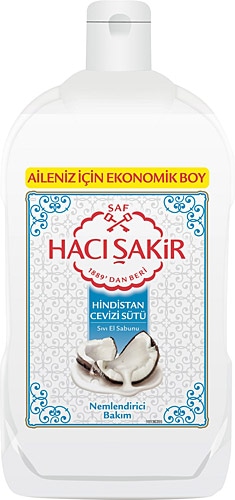 Hacı Şakir Hindistan Cevizli Sıvı Sabun 1500 ml