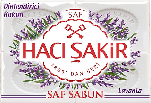 Hacı Şakir Lavanta 4x150 gr Kalıp Sabun