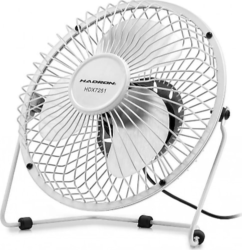 Hadron HDX7251 2032 Metal Büyük Boy 8" USB Vantilatör