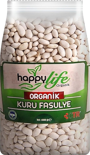 Happy Life Organik Kuru Fasulye 1 kg