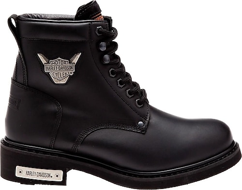 Harley Davidson Gibson 025M100109 Siyah Erkek Deri Bot