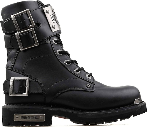 Harley Davidson Ricketson Siyah Erkek Bot